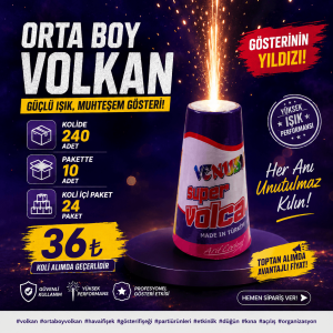 Profesyonel Organizasyon Orta Boy Volkan